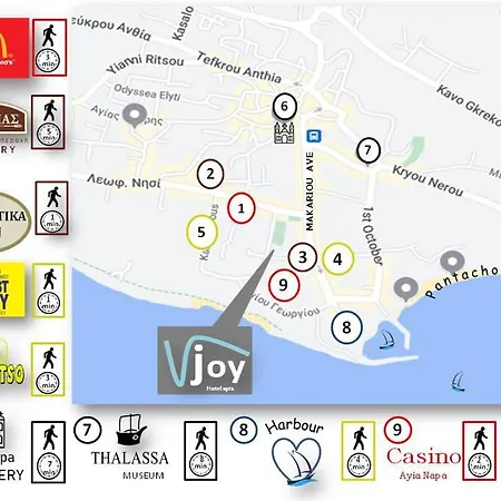 Joy Apts * أيا نابا